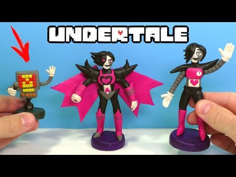 Видео: ЛЕПИМ Меттатона, Меттатона ЭКС и Меттатона НЕО из игры Undertale