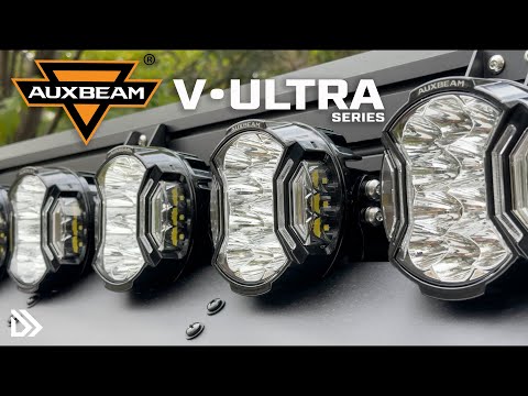 Видео: Обзор и установка светодиодной серии Auxbeam V-Ultra: бюджетные светильники, которые работают эфф...