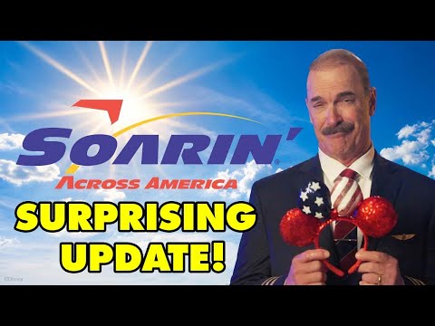 Видео: НОВОЕ ШОУ уже на подходе!! Soarin Across America!!