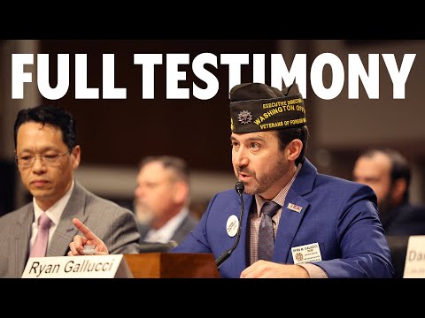 Видео: «Соблюдайте контракт»: Райан Галлуччи из VFW защищает ветеранов перед SVAC