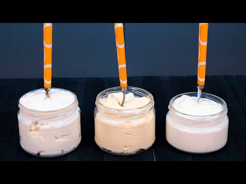 Видео: Ложка Будет Стоять! МАЙОНЕЗ, КОТОРЫЙ ПОЛУЧАЕТСЯ ВСЕГДА! Три рецепта домашнего Майонеза