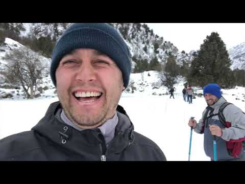 Видео: Зимний поход на озеро Тимурдара. Сафари зимистона ба кули Тимурдара.