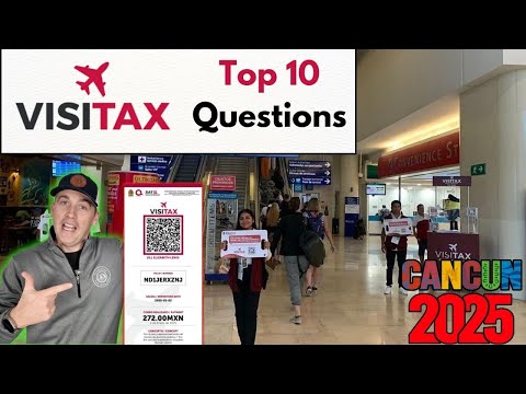 Видео: ВАШИ ВОПРОСЫ о туристическом налоге в Канкуне и Мексике 2025: Зачем платить и демонстрировать