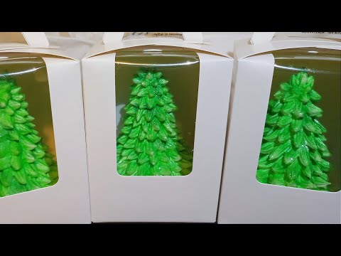Видео: зефирные ёлочки 🌲🌲🌲