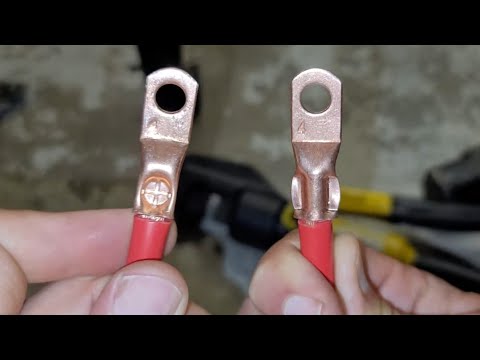 Видео: Что лучше? Гидравлические и ударные обжимные прессы для больших электрических клемм | Как обжимать