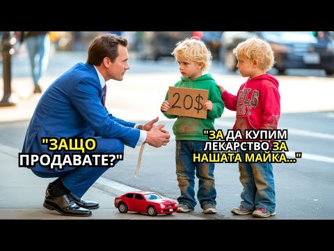 Видео: МИЛИОНЕР ВИЖДА БЛИЗНАЦИ, ПРОДАВАЩИ ИГРАЧКА, ЗА ДА СПАСЯТ МАЙКА СИ — РЕАКЦИЯТА МУ ШОКИРА!