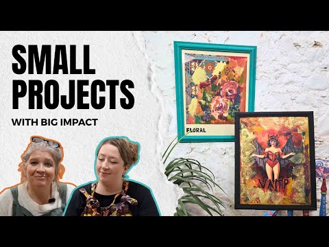 Видео: Нет места для мебели? Как насчёт настенного искусства?