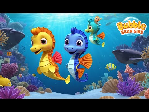 Видео: Сэмми Морской Конёк едет на пузырьковом п