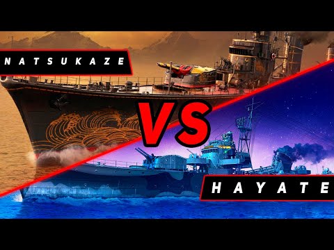 Видео: ЭСМИНЕЦ NATSUKAZE VS HAYATE! VKPLAY TWITCH TROVO YOUTUBE МИР КОРАБЛЕЙ!