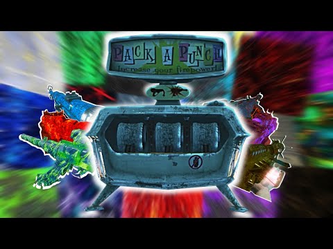 Видео: Полная история камуфляжа Pack a Punch в COD Zombies