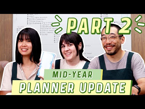 Видео: Обновление полугодового планировщика команды Yoseka на 2024 год — часть 2!