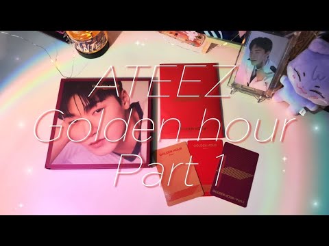 Видео: ₊˚⊹⋆ Распаковка альбомов ATEEZ - Golden Hour part 1 (digipack ver. & poca ver.)❤️⋆⊹˚₊