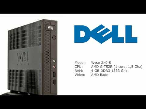 Видео: Тонкий клиент (thin client) Dell Zx0 на Windows 10