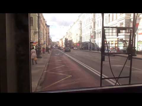 Видео: Троллейбус Санкт-Петербурга 3-50: БКМ-321 б.2414 по №22 (04.09.13)