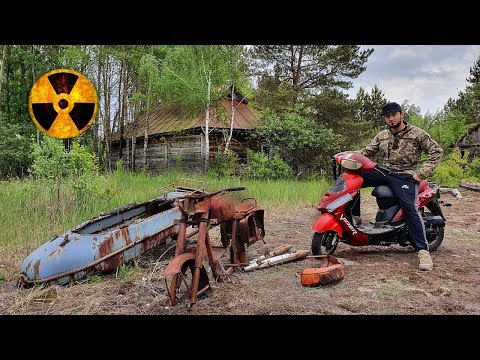 Видео: НЕЛЕГАЛЬНО В ЧЕРНОБЫЛЬ НА МОПЕДЕ