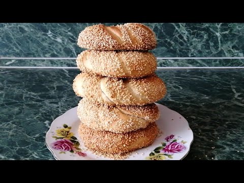 Видео: Турецкие Симиты на закваске