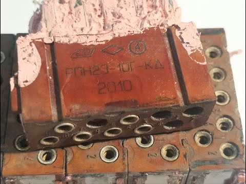 Видео: Золото из разъемов РПН23-10г 2020 года. Отличное содержание.