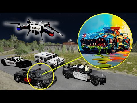 Видео: НАШ ДРОН НАШЁЛ СТРАННУЮ ТЮРЬМУ! КАК СБЕЖАТЬ ОТ ПОЛИЦЕЙСКОЙ МАШИНЫ ПОЖИРАТЕЛЯ? Гоша и Чич.
