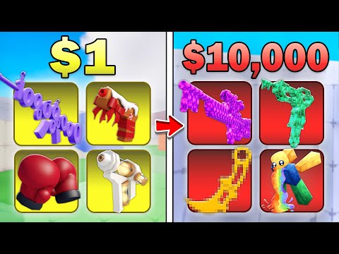 Видео: ТЕМАТИЧЕСКИЕ КОМПЛЕКТЫ за $1 против $10 000 в Rivals!