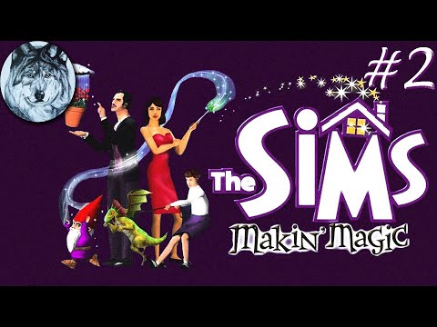 Видео: The Sims: Makin' Magic (PC). Особняк с нуля за 188 дней (без читов). Part 2/7. Игры 00-х. Longplay