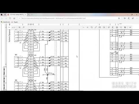 Видео: Электрическая схема управления электродвигателями вентиляторов и жалюзи холодильной камеры 2ТЭ116У