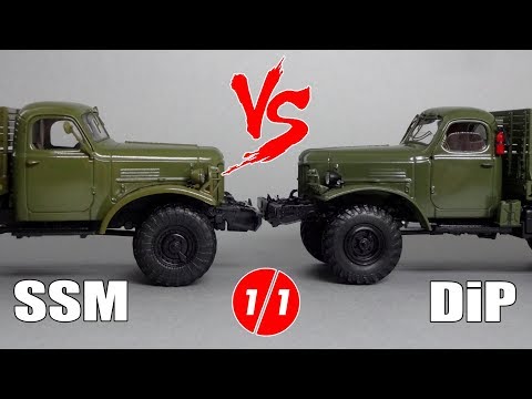 Видео: ЗиЛ-157К | DiP Models VS Start Scale Models - SSM | Сравнительный обзор масштабных моделей 1:43