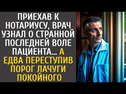 Видео: Приехав к нотариусу, врач узнал о странном завещании пациента… А переступив порог лачуги покойного…