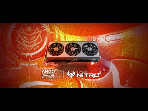 Видео: Radeon SAPPHIRE NITRO+ RX7800XT после котика// Как маленький засранец пометил хорошую видеокарту)))
