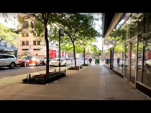 Видео: Walking New York - Upper West Side 4К