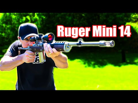 Видео: НОВЫЙ Ruger Mini 14 A-Team Edition — TheFirearmGuy