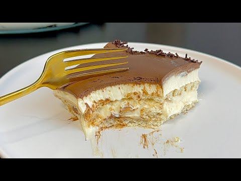 Видео: Десерт быстрого приготовления, который тает во рту 😍! Не требует духовки! Просто и аппетитно!