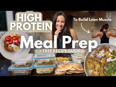 Видео: Готовьте еду вместе со мной, чтобы достичь желаемого количества белка и нарастить мышечную массу ...