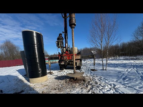 Видео: Бурение колодца и септика в снт Коммунальщик Волоколамский район