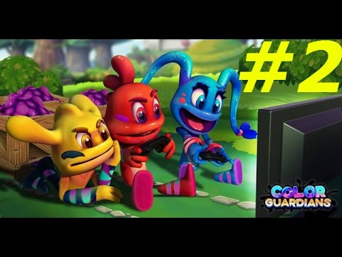 Видео: Совместное Прохождение Color Guardians (PS4 Pro 1080p) Часть 2