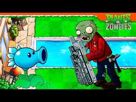 Видео: 🔥 ЗОМБИ С БЕСКОНЕЧНОЙ ЛЕСТНИЦЕЙ! МОД ПОЛНЫЙ ХАРДКОР! 🔥 Plants vs Zombies (Растения против зомби