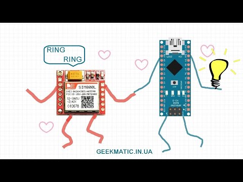 Видео: ✅Arduino SIM800 входящий звонок