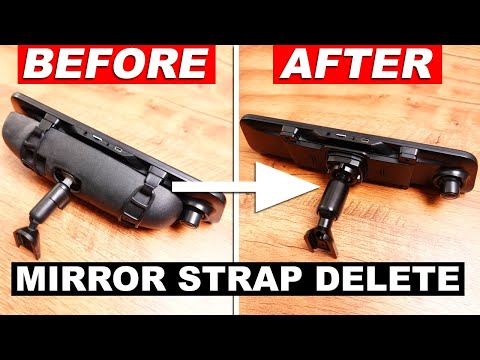Видео: Как установить зеркальный видеорегистратор БЕЗ ремней (комплект для непосредственного крепления н...