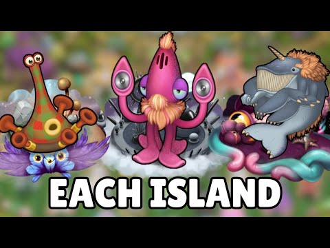 Видео: Топ-3 лучших монстра для каждого острова в My Singing Monsters