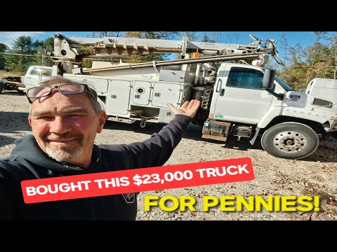 Видео: Я УГНАЛ ЭТОТ ГРУЗОВИК ДЛЯ УСТАНОВКИ ШТАНГ DERRECK C8500!