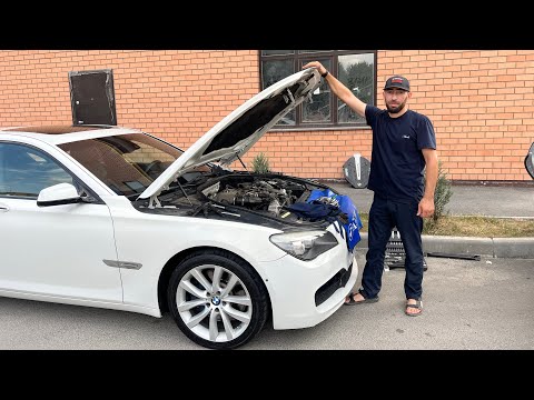 Видео: BMW 750LI x-drive 4.4 407лс (18) обзор, проверка автомобиля