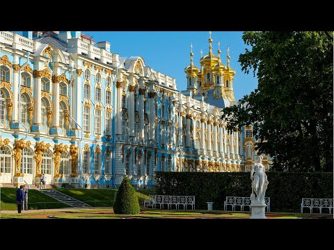 Видео: Пушкин. Екатерининский парк.Янтарная комната.