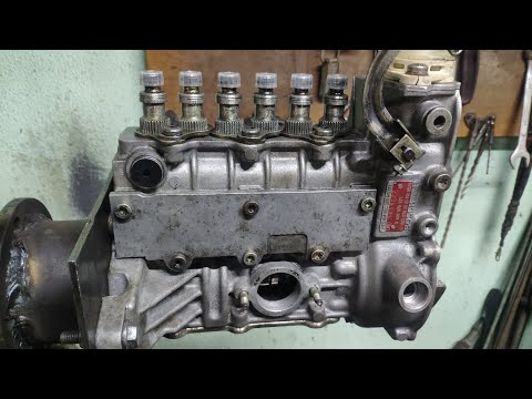 Видео: Как выставить заводскую метку(клык) индикатором без стенда? ТНВД ом601-606.