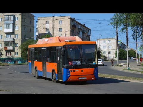 Видео: НефАЗ-5299-30-51 к008ук164 Маршрут №2Д город Саратов 