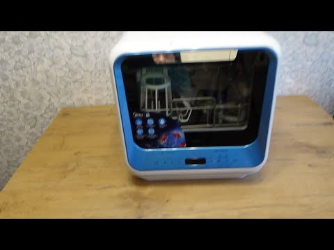 Видео: Art Manij ОБЗОР Посудомоечная машина MIDEA MCFD42900BL MINI