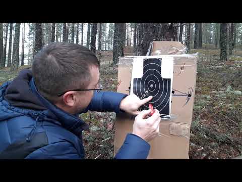 Видео: Отстрел Пуля 6у на пластике от ТЕХКРИМ и пуля Легенда 6 Э от Техкрим