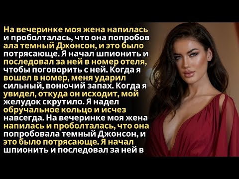 Видео: Моя неверная жена расторгла наш брак без моего ведома. Я подал на развод и исчез | Изменяющая жена