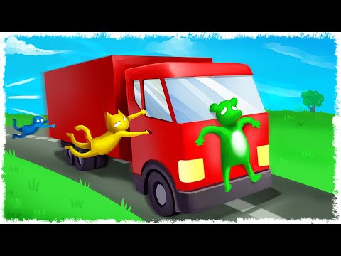 Видео: КТО УПАДЕТ ПЕРВЫЙ??? УГАР В GANG BEASTS!!!