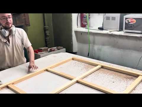 Видео: Как собрать большой галерейный подрамник Holstprom 150см на 200см