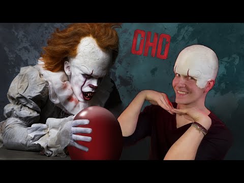 Видео: Грим ПЕННИВАЙЗА из фильма ОНО (туториал на русском)