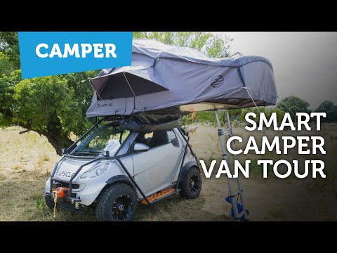 Видео: Переделка кемпера в фургон Smart Car – Van Tour
